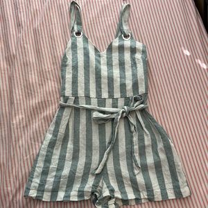 Altar'd State Striped Romper